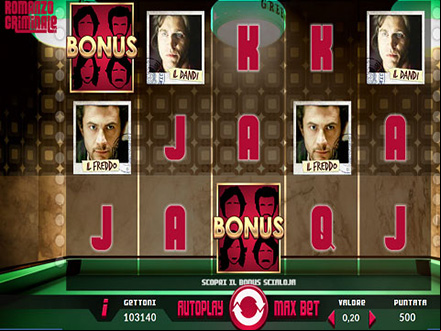 la slot machine Romanzo Criminale
